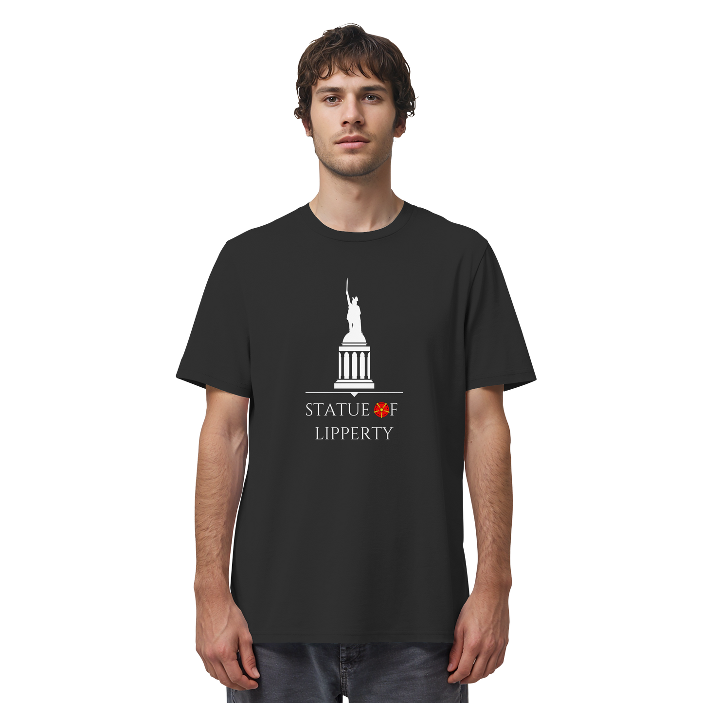 Statue of Lipperty - T-Shirt