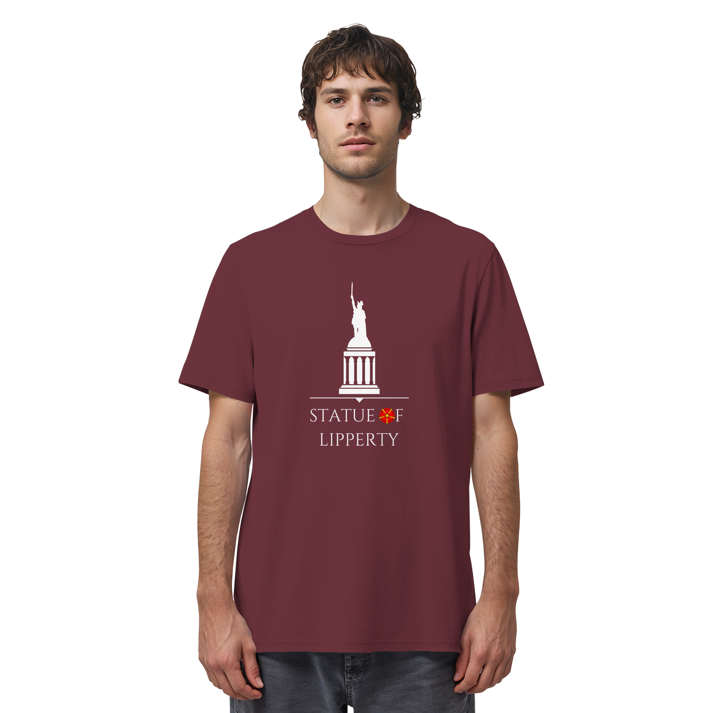 Statue of Lipperty - T-Shirt