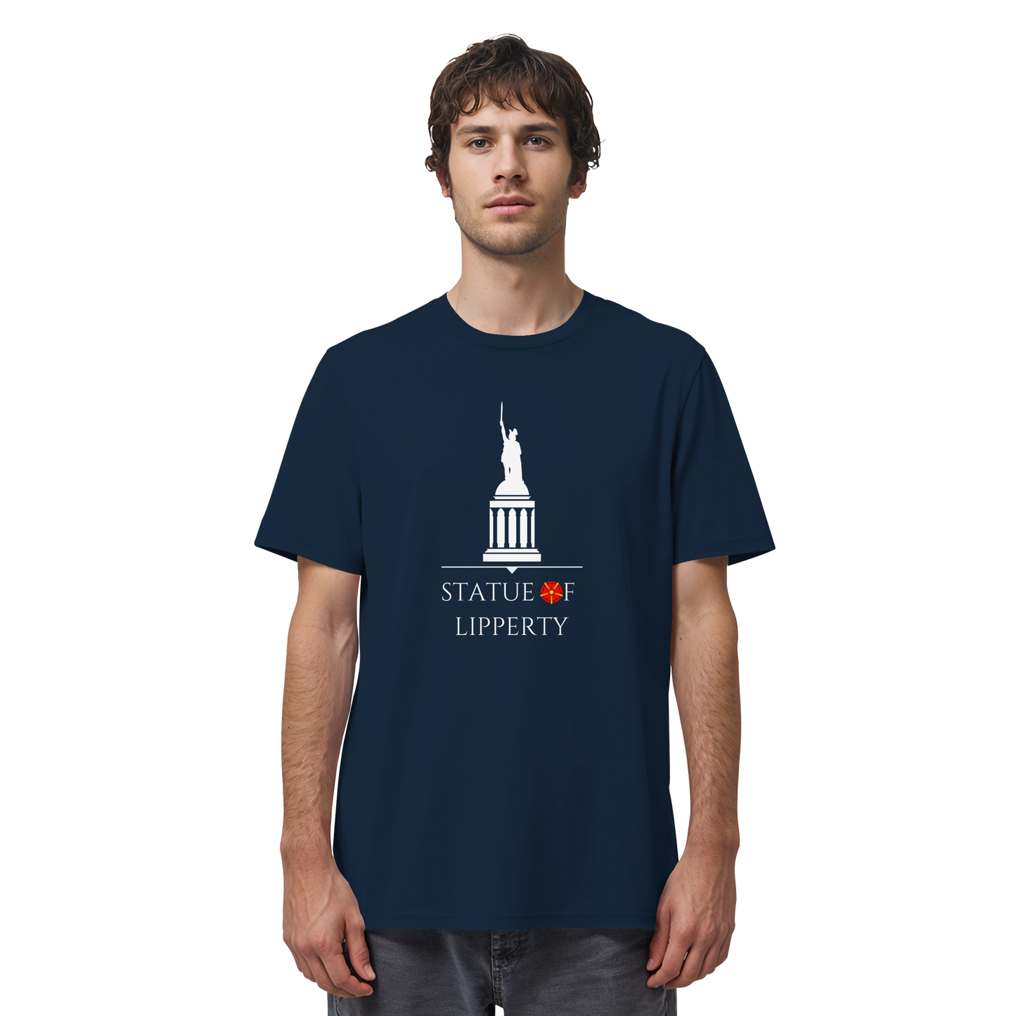Statue of Lipperty - T-Shirt
